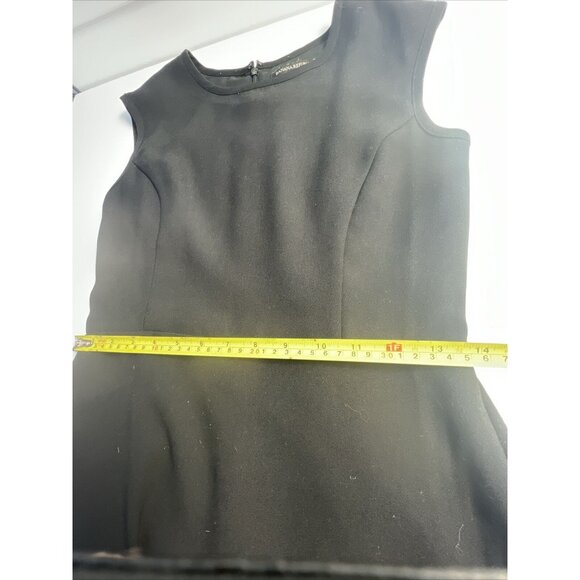 Banana Republic Black Dress Short Sleeve Sheath Size 0 Lined - Picture 5 of 8